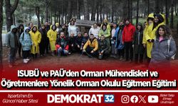 ISUBÜ ve PAÜ’den Orman Mühendisleri ve Öğretmenlere Yönelik Orman Okulu Eğitmen Eğitimi