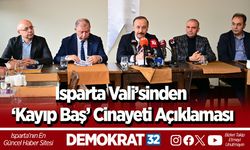 Vali’den ‘Kayıp Baş’ Cinayeti Açıklaması