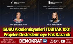 ISUBÜ Akademisyenleri TÜBİTAK 1001 Projeleri Desteklenmeye Hak Kazandı