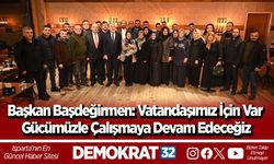Başkan Başdeğirmen: Vatandaşımız için var gücümüzle çalışmaya devam edeceğiz