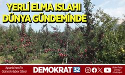 YERLİ ELMA ISLAHI DÜNYA GÜNDEMİNDE