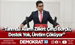 “Tarımda Alarm Zilleri: Çiftçi Borçlu, Destek Yok, Üretim Çöküyor” CHP’li Yalım Halıcı çiftçilerin durumunu TBMM’ye taşı