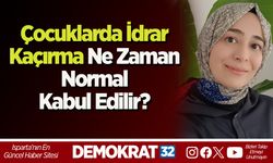 Çocuklarda İdrar Kaçırma Ne Zaman Normal Kabul Edilir?
