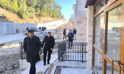 Sütçüler 124 konut TOKİ konutları son aşamaya gelindi