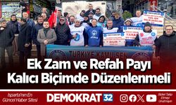 Ek Zam ve Refah Payı Kalıcı Biçimde Düzenlenmeli