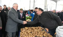 Gülistan Kapalı Pazar alanı hizmete açıldı
