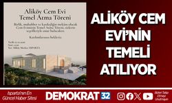 ALİKÖY CEM EVİ’NİN TEMELİ ATILIYOR