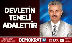 DEVLETİN TEMELİ ADALETTİR