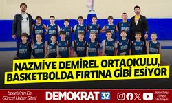 Nazmiye Demirel Ortaokulu, Basketbolda Fırtına Gibi Esiyor