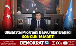 Ulusal Staj Programı Başvuruları Başladı: Son Gün 16 Mart