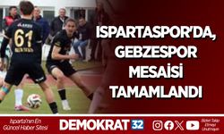 Ispartaspor'da, Gebzespor  Mesaisi Tamamlandı