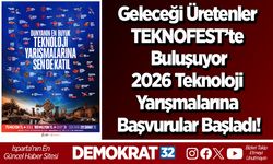 Geleceği Üretenler TEKNOFEST’te Buluşuyor 2026 Teknoloji Yarışmalarına Başvurular Başladı!