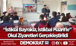 “İstiklâl Bayrakla, İstikbal Maarifle” Okul Ziyaretleri Gerçekleştirildi