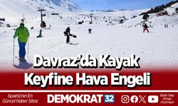 Davraz’da Kayak Keyfine Hava Engeli