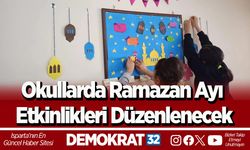 Okullarda ramazan ayı etkinlikleri düzenlenecek