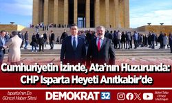 Cumhuriyetin İzinde, Ata’nın Huzurunda: CHP Isparta Heyeti Anıtkabir’de