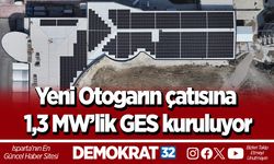 Yeni Otogarın çatısına 1,3 MW’lik GES kuruluyor