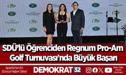 SDÜ’lü Öğrenciden Regnum Pro-Am Golf Turnuvası’nda Büyük Başarı