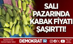 SALI PAZARINDA KABAK FİYATI ŞAŞIRTTI!