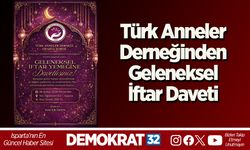Türk Anneler Derneğinden Geleneksel İftar Daveti