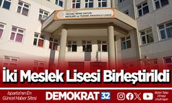 İki Meslek Lisesi Birleştirildi