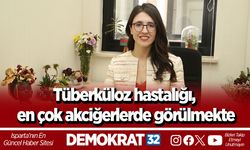 Tüberküloz hastalığı, en çok akciğerlerde görülmekte