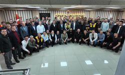 BAŞKAN BAŞDEĞİRMEN MESAİ ARKADAŞLARIYLA BAYRAMLAŞTI