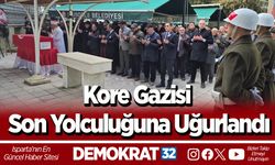 Kore Gazisi Son Yolculuğuna Uğurlandı