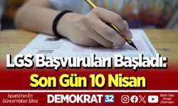 LGS başvuruları başladı: Son gün 10 Nisan