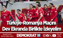 Türkiye-Romanya maçını dev ekranda birlikte izleyelim