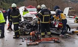 Isparta–Antalya yolunda feci kaza