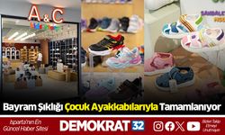 Bayram Şıklığı Çocuk Ayakkabılarıyla Tamamlanıyor