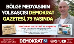BÖLGE MEDYASININ YOLBAŞÇISI DEMOKRAT GAZETESİ, 79 YAŞINDA
