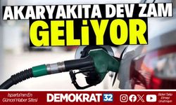 Akaryakıta dev zam geliyor