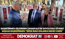 Başdeğirmen Ailesinden Çanakkale’de duygu dolu ziyaret