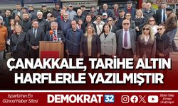 ÇANAKKALE, TARİHE ALTIN HARFLERLE YAZILMIŞTIR