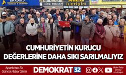 CUMHURİYETİN KURUCU DEĞERLERİNE DAHA SIKI SARILMALIYIZ