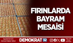 Fırınlarda Bayram Mesaisi