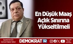 En Düşük Maaş Açlık Sınırına Yükseltilmeli