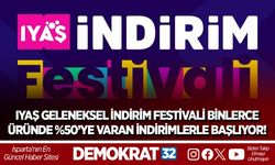 IYAŞ GELENEKSEL İNDİRİM FESTİVALİ BİNLERCE ÜRÜNDE %50’YE VARAN İNDİRİMLERLE BAŞLIYOR!