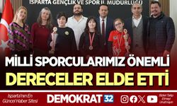 MİLLİ SPORCULARIMIZ ÖNEMLİ DERECELER ELDE ETTİ