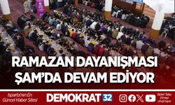 RAMAZAN DAYANIŞMASI ŞAM’DA DEVAM EDİYOR