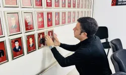 Şehidin fotoğrafı “Şehitler Köşesi”ne asıldı