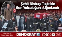 Şehit Binbaşı Taştekin Son Yolculuğuna Uğurlandı