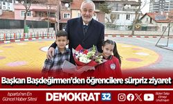 Başkan Başdeğirmen’den öğrencilere sürpriz ziyaret