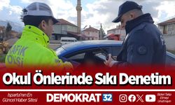 Okul Önlerinde Sıkı Denetim