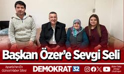Başkan Özer’e sevgi seli