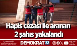 Hapis cezası ile aranan 2 şahıs yakalandı
