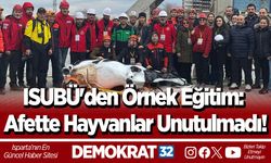 ISUBÜ'den Örnek Eğitim: Afette Hayvanlar Unutulmadı!