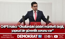CHP’li Halıcı: “Okullardaki şiddet münferit değil, yapısal bir güvenlik sorunu var”